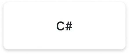 C#